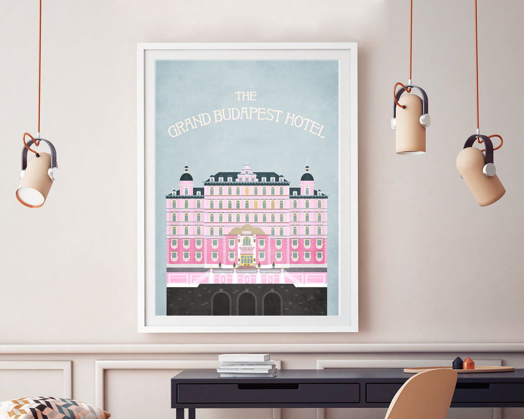 The Grand Budapest Hotel Wes Anderson Film Movie Poster