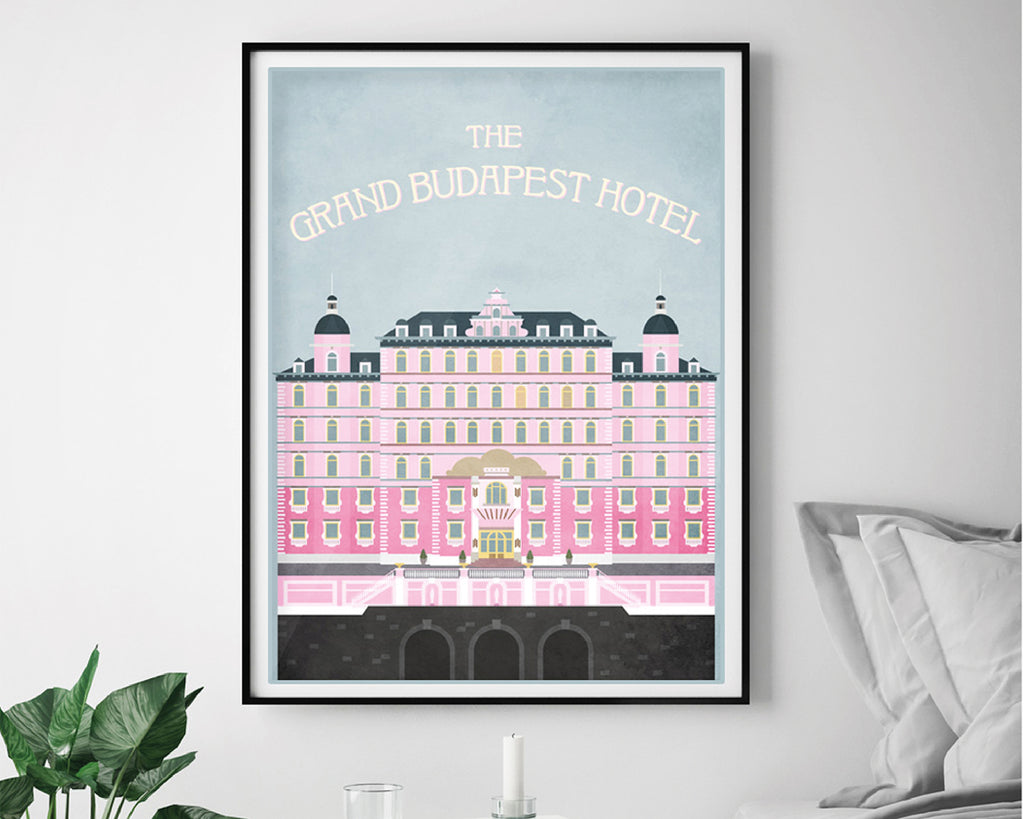 The Grand Budapest Hotel Wes Anderson Film Movie Poster