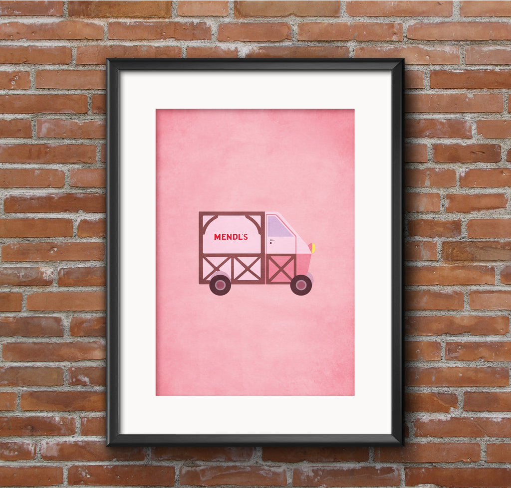 The Grand Budapest Hotel Mendl's Van Wes Anderson Film Movie Poster