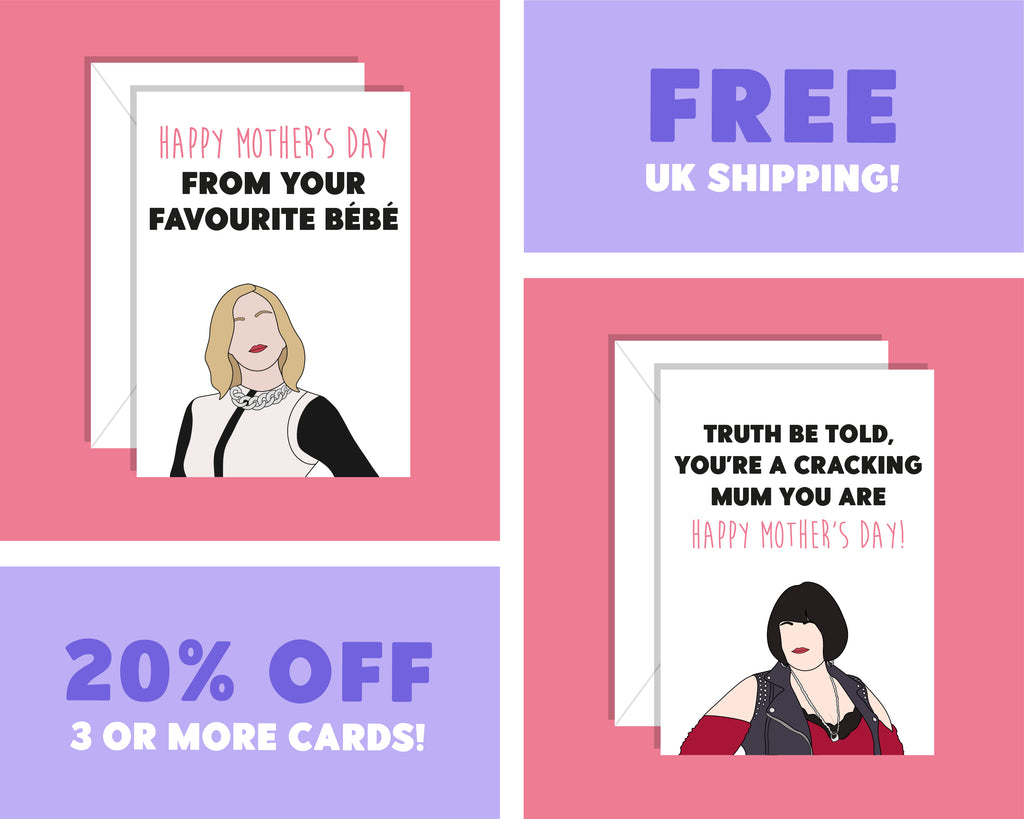 Happy Mother's Day From Your Favourite Bebe, Moira Rose Schitt's Creek Mother's Day Card